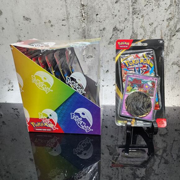 Pokémon Mega Evolutions Dollar Tree Checklane Blister Display (12 Packs) SEALED - Picture 1 of 3